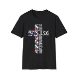 She Loves Jesus and America Too - Christian Streetwear - love like jesus - faith over fear