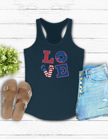 Love July 4th TShirt Tank Top